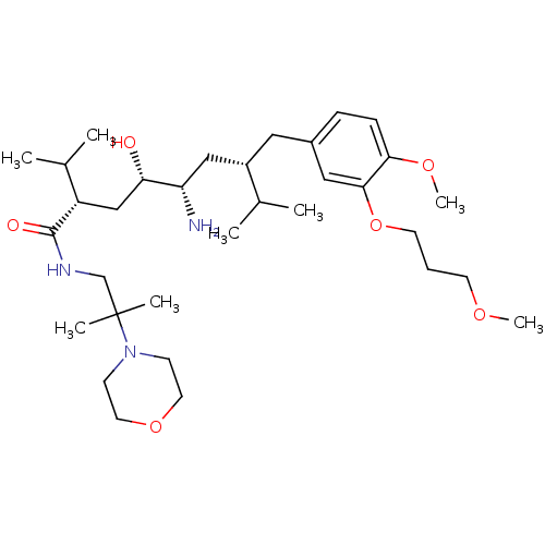 Chemical structure of BindingDB Monomer ID 18344