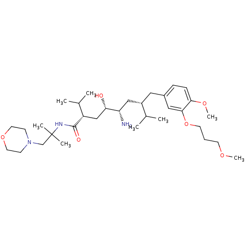 Chemical structure of BindingDB Monomer ID 18345