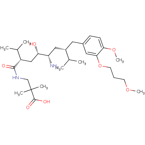 Chemical structure of BindingDB Monomer ID 18347