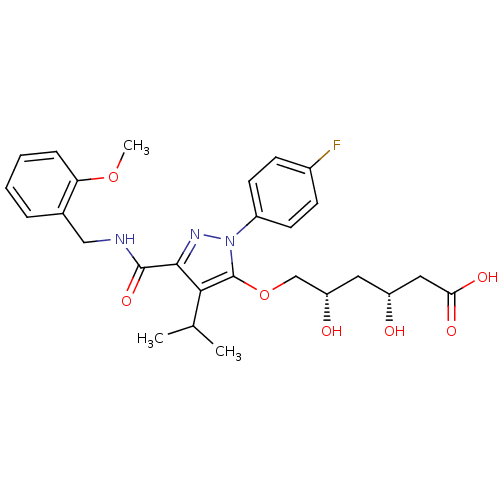 Chemical structure of BindingDB Monomer ID 18398