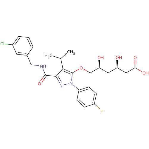 Chemical structure of BindingDB Monomer ID 18400