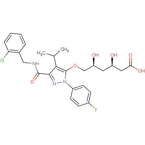 Chemical structure of BindingDB Monomer ID 18401