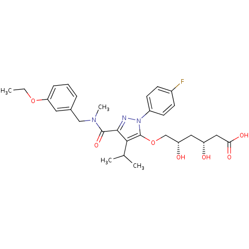 Chemical structure of BindingDB Monomer ID 18402