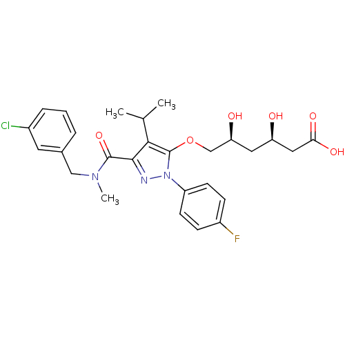 Chemical structure of BindingDB Monomer ID 18405