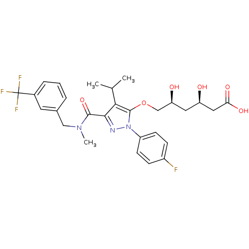 Chemical structure of BindingDB Monomer ID 18407