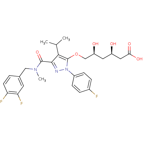 Chemical structure of BindingDB Monomer ID 18409