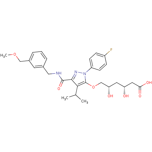 Chemical structure of BindingDB Monomer ID 18423