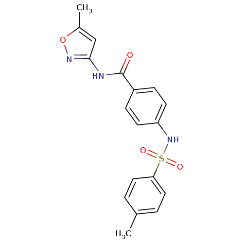 Chemical structure of BindingDB Monomer ID 18439