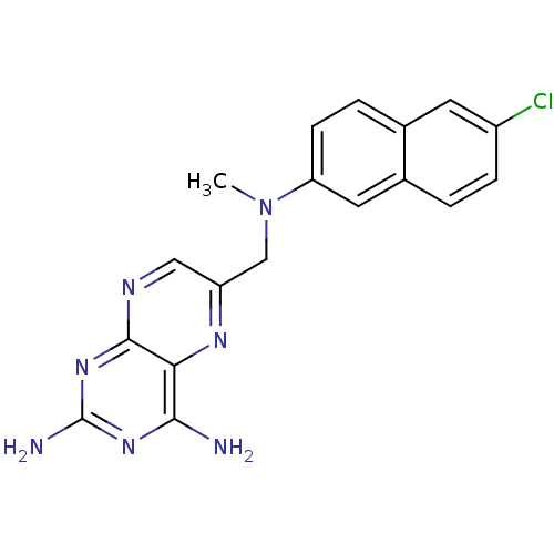Chemical structure of BindingDB Monomer ID 18502