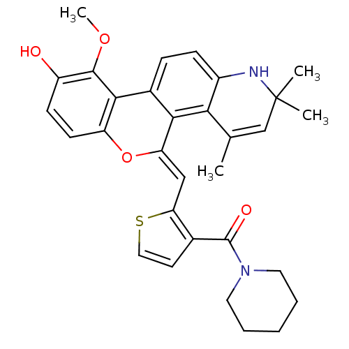 Chemical structure of BindingDB Monomer ID 18615