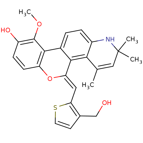 Chemical structure of BindingDB Monomer ID 18616