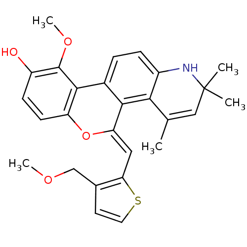 Chemical structure of BindingDB Monomer ID 18617