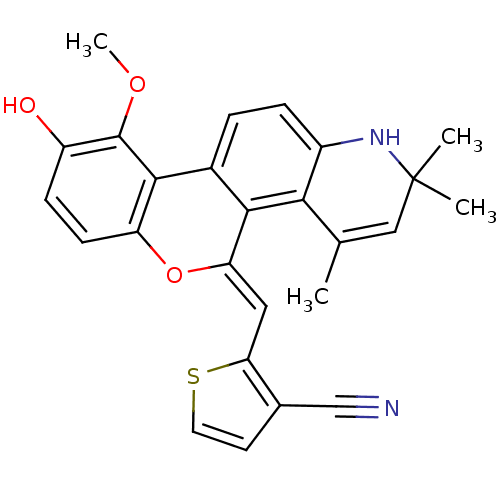 Chemical structure of BindingDB Monomer ID 18620