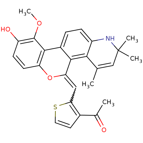 Chemical structure of BindingDB Monomer ID 18621