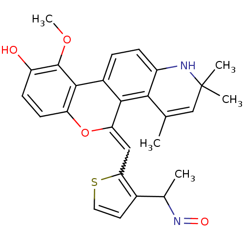 Chemical structure of BindingDB Monomer ID 18622
