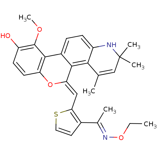 Chemical structure of BindingDB Monomer ID 18624