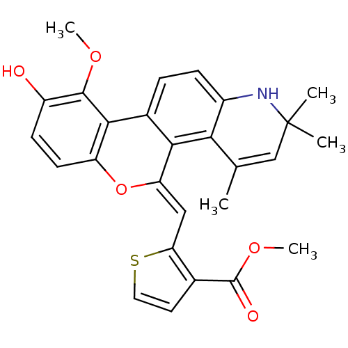Chemical structure of BindingDB Monomer ID 18625