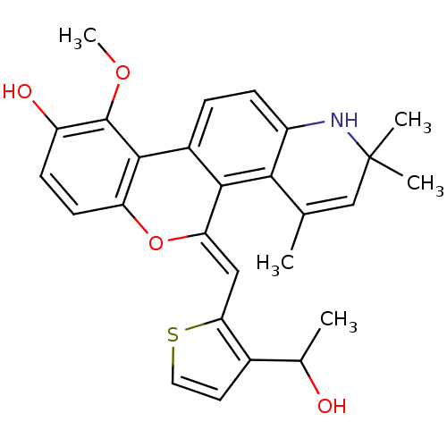 Chemical structure of BindingDB Monomer ID 18632