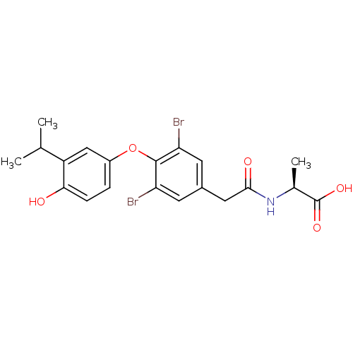 Chemical structure of BindingDB Monomer ID 18872