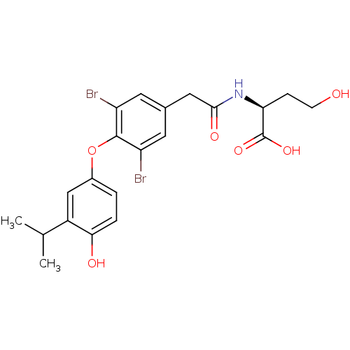 Chemical structure of BindingDB Monomer ID 18879