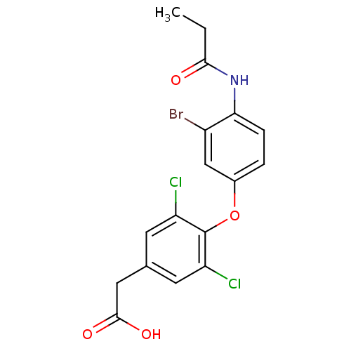 Chemical structure of BindingDB Monomer ID 18914