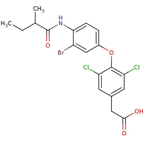 Chemical structure of BindingDB Monomer ID 18916