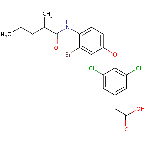 Chemical structure of BindingDB Monomer ID 18917