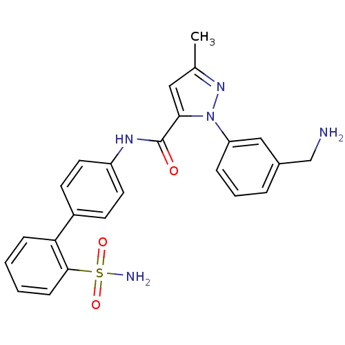 Chemical structure of BindingDB Monomer ID 18965
