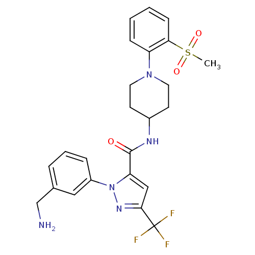 Chemical structure of BindingDB Monomer ID 19027