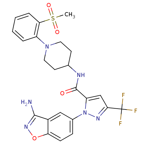Chemical structure of BindingDB Monomer ID 19029