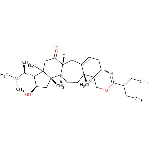 Chemical structure of BindingDB Monomer ID 19112