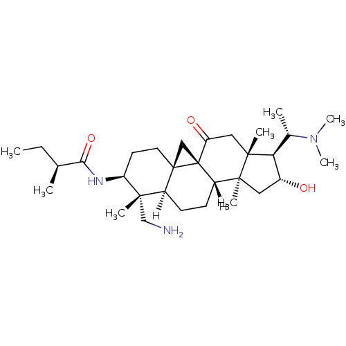 Chemical structure of BindingDB Monomer ID 19124