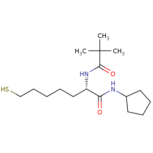 Chemical structure of BindingDB Monomer ID 19143