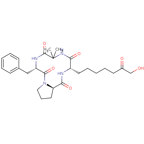 Chemical structure of BindingDB Monomer ID 19162
