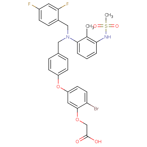 Chemical structure of BindingDB Monomer ID 19236