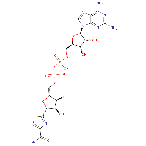 Chemical structure of BindingDB Monomer ID 19257