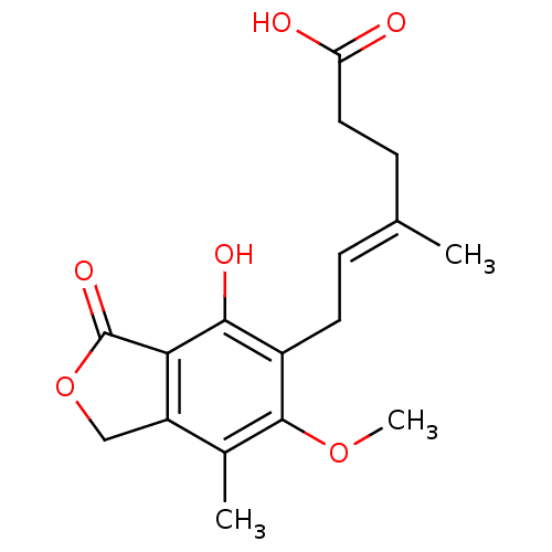 Chemical structure of BindingDB Monomer ID 19264