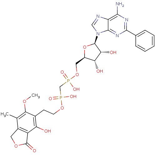 Chemical structure of BindingDB Monomer ID 19266