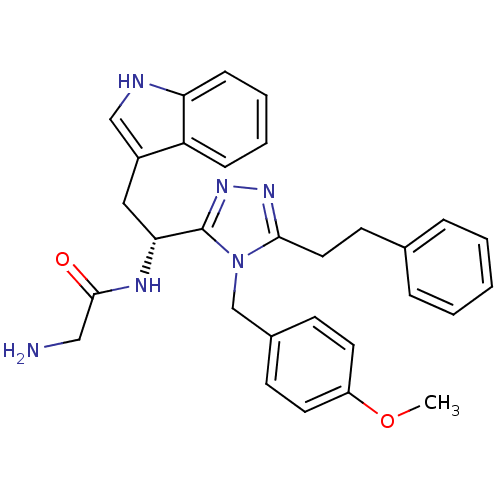 Chemical structure of BindingDB Monomer ID 19296