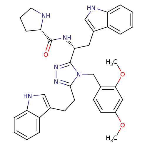 Chemical structure of BindingDB Monomer ID 19312