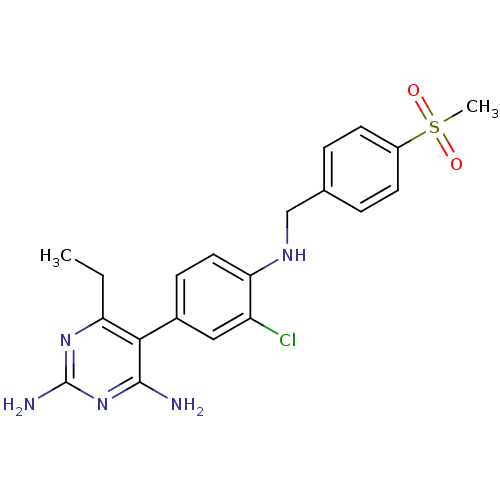Chemical structure of BindingDB Monomer ID 19407