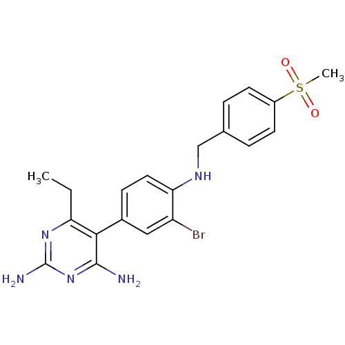 Chemical structure of BindingDB Monomer ID 19408