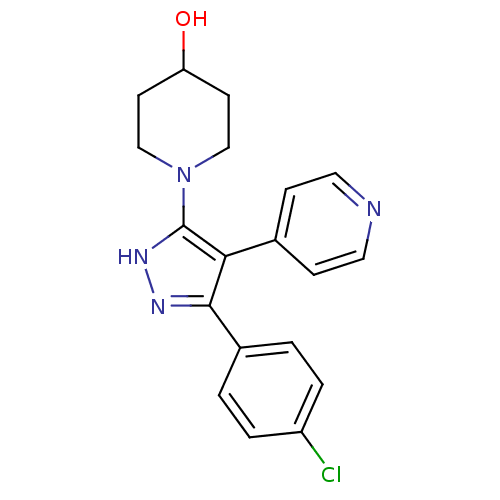 Chemical structure of BindingDB Monomer ID 19437