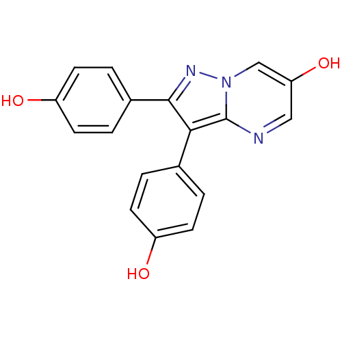 Chemical structure of BindingDB Monomer ID 19451