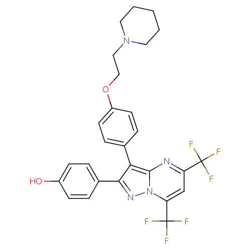 Chemical structure of BindingDB Monomer ID 19455