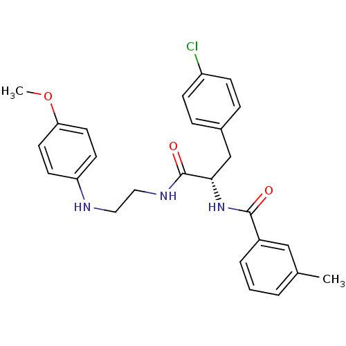 Chemical structure of BindingDB Monomer ID 19553