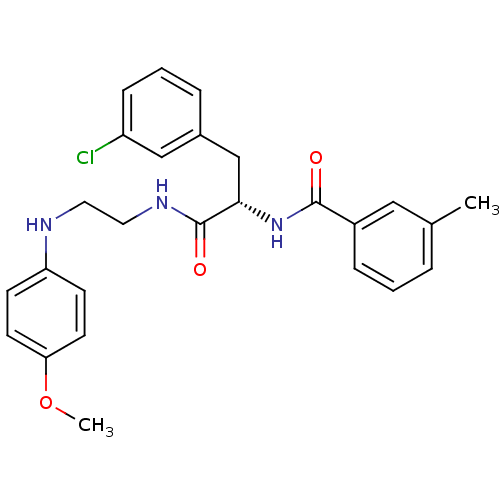 Chemical structure of BindingDB Monomer ID 19554