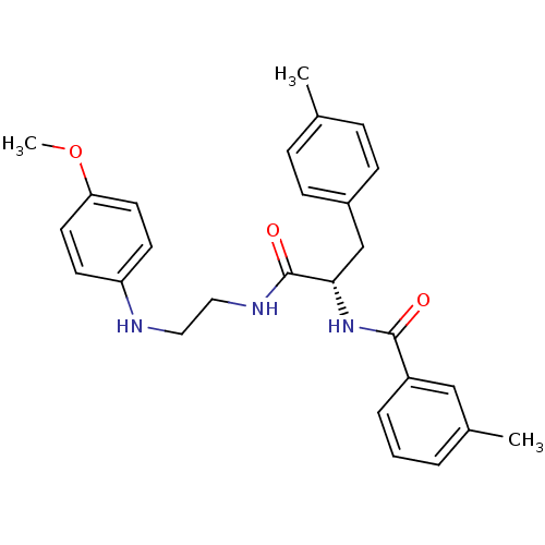 Chemical structure of BindingDB Monomer ID 19556
