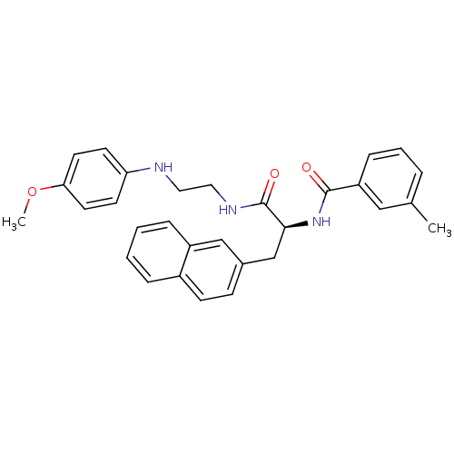 Chemical structure of BindingDB Monomer ID 19564