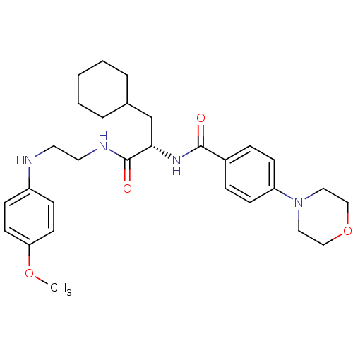 Chemical structure of BindingDB Monomer ID 19575